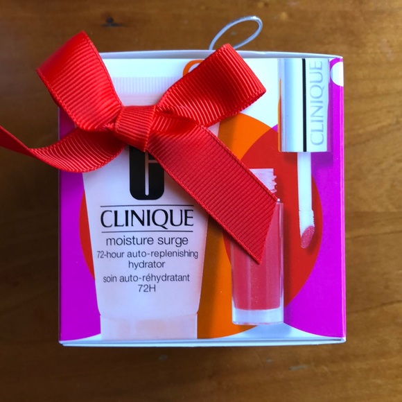 Clinique Other - Clinique Moisture Surge and Lip Gloss